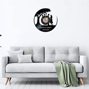 INDRAGOSTITI- ceas de perete (personalizabil) - casă & stil de viață - accesorii pentru decorat casa - decorațiuni de pereți, decorațiuni suspendate - ceasuri de perete - Artynos.ro