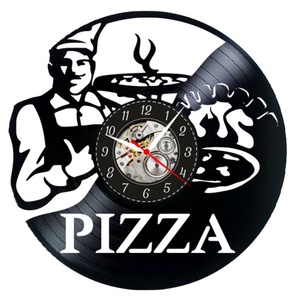 PIZZERIE- ceas de perete, Casa & Stil de viata, Accesorii pentru decorat casa, Decoratiuni de pereti, decoratiuni suspendate, Ceasuri de perete, , ARTYNOS