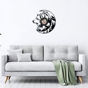 LUP- ceas de perete - casă & stil de viață - accesorii pentru decorat casa - decorațiuni de pereți, decorațiuni suspendate - ceasuri de perete - Artynos.ro