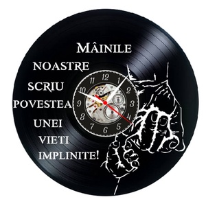 Povestea Unei Vieti Implinite-ceas de perete, Casa & Stil de viata, Accesorii pentru decorat casa, Decoratiuni de pereti, decoratiuni suspendate, Ceasuri de perete, , ARTYNOS