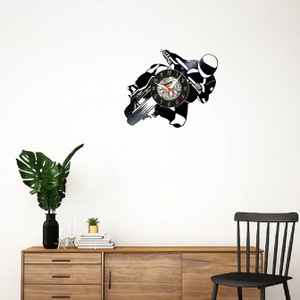 MOTOCROS- ceas de perete - casă & stil de viață - accesorii pentru decorat casa - decorațiuni de pereți, decorațiuni suspendate - ceasuri de perete - Artynos.ro