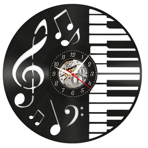 PIAN SI NOTE MUZICALE-ceas de perete  - Artynos.ro