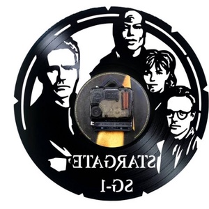 STARGATE SG-1-ceas de perete - casă & stil de viață - accesorii pentru decorat casa - decorațiuni de pereți, decorațiuni suspendate - ceasuri de perete - Artynos.ro