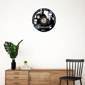 STARGATE SG-1-ceas de perete - casă & stil de viață - accesorii pentru decorat casa - decorațiuni de pereți, decorațiuni suspendate - ceasuri de perete - Artynos.ro