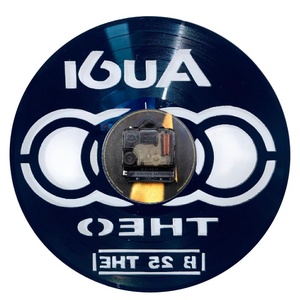 AUDI-ceas de perete ( personalizabil )  - casă & stil de viață - accesorii pentru decorat casa - decorațiuni de pereți, decorațiuni suspendate - ceasuri de perete - Artynos.ro