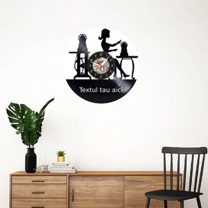 CROITORIE-ceas de perete (personalizabil) - casă & stil de viață - accesorii pentru decorat casa - decorațiuni de pereți, decorațiuni suspendate - ceasuri de perete - Artynos.ro