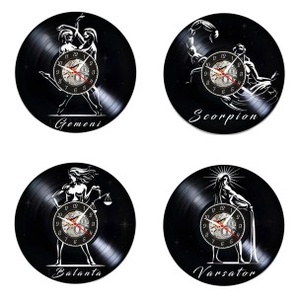 ZODIAC- ceas de perete - casă & stil de viață - accesorii pentru decorat casa - decorațiuni de pereți, decorațiuni suspendate - ceasuri de perete - Artynos.ro