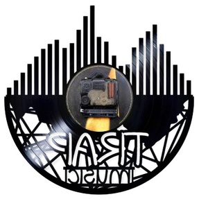 TRAP MUSIC-ceas de perete - casă & stil de viață - accesorii pentru decorat casa - decorațiuni de pereți, decorațiuni suspendate - ceasuri de perete - Artynos.ro