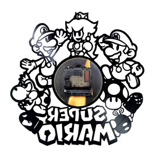 SUPER MARIO-ceas de perete - casă & stil de viață - accesorii pentru decorat casa - decorațiuni de pereți, decorațiuni suspendate - ceasuri de perete - Artynos.ro