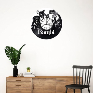BAMBI-ceas de perete - casă & stil de viață - accesorii pentru decorat casa - decorațiuni de pereți, decorațiuni suspendate - ceasuri de perete - Artynos.ro