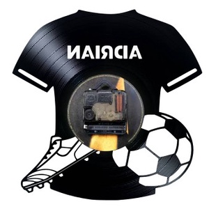 FOTBAL-ceas de perete (personalizabil) - casă & stil de viață - accesorii pentru decorat casa - decorațiuni de pereți, decorațiuni suspendate - ceasuri de perete - Artynos.ro