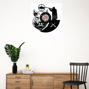 VANATOARE DE MISTRETI-ceas de perete - casă & stil de viață - accesorii pentru decorat casa - decorațiuni de pereți, decorațiuni suspendate - ceasuri de perete - Artynos.ro