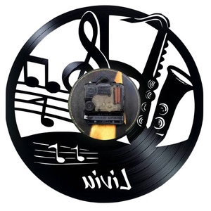 SAXOFONIST-ceas de perete(PERSONALIZABIL) - casă & stil de viață - accesorii pentru decorat casa - decorațiuni de pereți, decorațiuni suspendate - ceasuri de perete - Artynos.ro