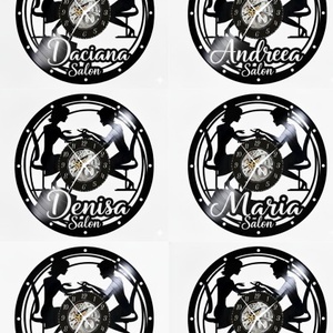 SALON MANICHIURA ( PERSONALIZABIL)-ceas de perete -  - Artynos.ro