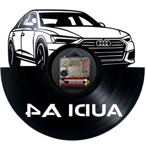 AUDI A4-ceas de perete - casă & stil de viață - accesorii pentru decorat casa - decorațiuni de pereți, decorațiuni suspendate - ceasuri de perete - Artynos.ro