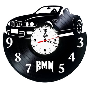 Ceas de Perete Artizanal din Vinil BMW Z3 Roadster � Lucrat Manual, Cadou Premium pentru Pasionatii Auto - Artynos.ro