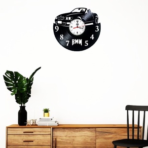 Ceas de Perete Artizanal din Vinil BMW Z3 Roadster � Lucrat Manual, Cadou Premium pentru Pasionații Auto - casă & stil de viață - decorațiuni de casă - decorațiuni de pereți - ceasuri de perete - Artynos.ro