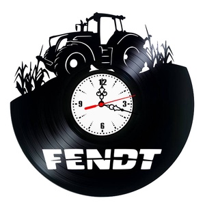 Ceas de perete din disc vinil, Tematica Fendt / Agricultura, Design cu Tractor pe Camp, Negru, Casa & Stil de viata, Decoratiuni de casa, Decoratiuni de pereti, Ceasuri de perete, , Forta si precizia agriculturii moderne pe peretele tau!

Acest ceas de perete spectaculos este real..., ARTYNOS