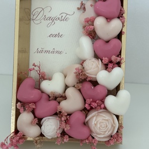 Mots d'amour - rama parfumata cu mesaj personalizat caligrafiat manual, Accesorii nunta, Materiale decor pentru nunta, Decoratiuni nunta, , ARTYNOS