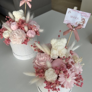 Aranjament cu lumânări din ceară de soia - casă & stil de viață - accesorii pentru decorat casa - suport de flori - accesorii florale - Artynos.ro