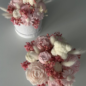 Aranjament cu lumânări din ceară de soia - casă & stil de viață - accesorii pentru decorat casa - suport de flori - accesorii florale - Artynos.ro