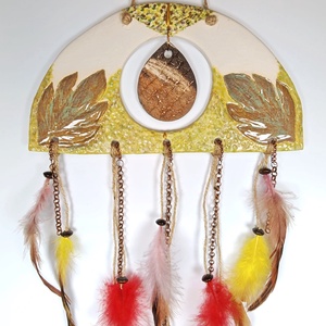 Dream-Catcher Dusk - casă & stil de viață - accesorii pentru decorat casa - decorațiuni de pereți, decorațiuni suspendate - capcană de vise - Artynos.ro