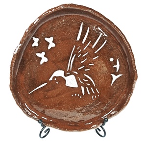Farfurie Colibri din ceramica, Casă & Stil de viață, Accesorii pentru echipamente de bucătărie, Accesorii de servire, Veselă, farfurii, Ceramică, ARTYNOS