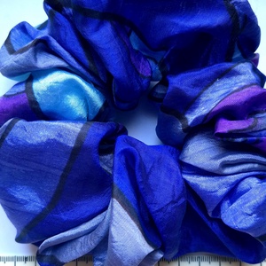 Scrunchie-elastic de par din matase artificiala  - Artynos.ro