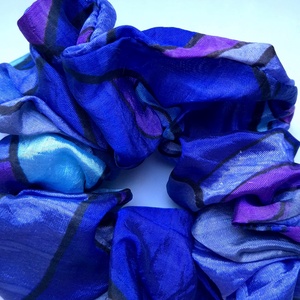 Scrunchie-elastic de par din matase artificiala  - îmbrăcăminte și modă - accesorii păr - elastic de păr - Artynos.ro
