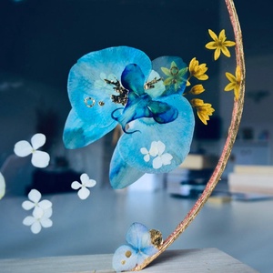 Orhidee Albastră - casă & stil de viață - accesorii pentru decorat casa - decorațiuni de masă și decorațiuni pentru rafturi  - decorațiuni de masă - Artynos.ro