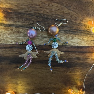 Cercei robotel, Bijuterii, Cercei, Cercei din margele, Confectionarea bijuteriilor, ARTYNOS