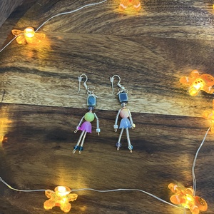 Cercei robotel, Bijuterii, Cercei, Cercei din margele, , ARTYNOS