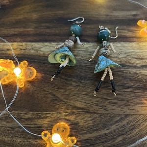 Cercei - bijuterii - cercei - cercei din mărgele - Artynos.ro