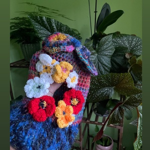 Caciula crosetata, Imbracaminte si moda, Esarfe, palarii, fularuri, Caciula, , ARTYNOS