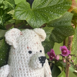 Urs crosetat - jucării și echipamente pentru copii - plușuri - ursuleț de pluș - Artynos.ro