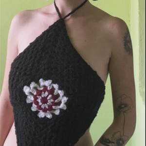 Set top si cercei crosetate, Imbracaminte si moda, Haine dama, Tricou si top de dama, , ARTYNOS