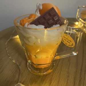 Lumânare parfumată Mini milkshake Chocolate orange (Ciocolată cu portocale) - Artynos.ro