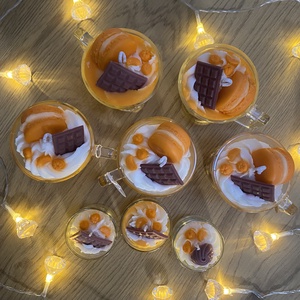 Lumânare parfumată Mini milkshake Chocolate orange (Ciocolată cu portocale) - casă & stil de viață - lumânări, parfumuri, arome - difuzor aromatic - Artynos.ro
