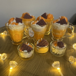 Lumânare parfumată Mini milkshake Chocolate orange (Ciocolată cu portocale) - casă & stil de viață - lumânări, parfumuri, arome - difuzor aromatic - Artynos.ro