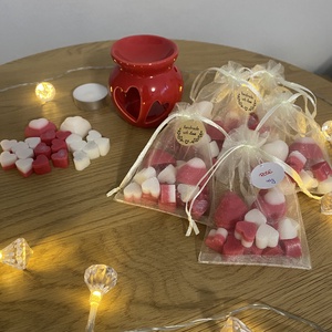 Set aromaterapie/Wax melts �Love is in the air (Rose/Trandafir) - casă & stil de viață - lumânări, parfumuri, arome - difuzor de arome - Artynos.ro