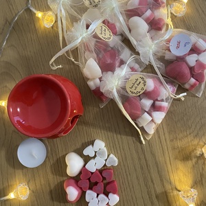 Set aromaterapie/Wax melts �Love is in the air (Rose/Trandafir) - casă & stil de viață - lumânări, parfumuri, arome - difuzor de arome - Artynos.ro