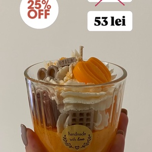 Lumânare parfumată Sweet milkshake 230g - Artynos.ro