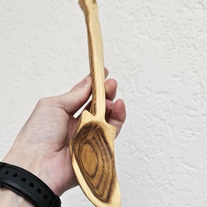 Lingura din Lemn de Acacia pentru Gatit sau Decor - casă & stil de viață - accesorii pentru echipamente de bucătărie - accesorii pentru coacere și gătit - lingură și suport de linguriță - Artynos.ro