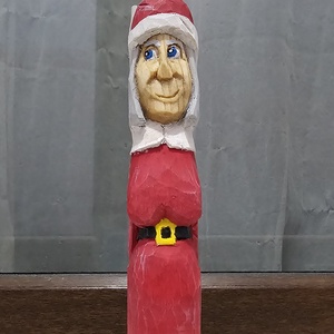 Figurina din Lemn Craciunita/Doamna Craciun - Artynos.ro