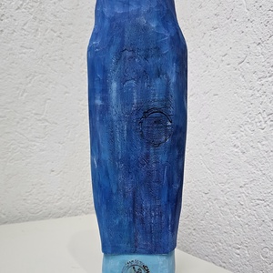 Maica Domnului în Rugăciune � Figurină din Lemn Sculptată și Pictată Manual - arte vizuale și accesorii  - sculptură - sculpturi și figurine din ceramică - Artynos.ro