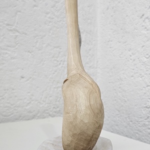 Lingură Artizanală din Lemn de Plop � Lucrată Manual - casă & stil de viață - echipamente de bucătărie - accesorii de servire - linguri și furculițe artizanale - Artynos.ro