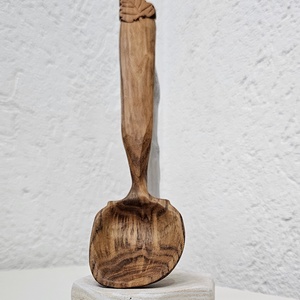  Lingură Artizanală din Lemn de Acacia � Lucrată Manual - casă & stil de viață - echipamente de bucătărie - accesorii de servire - linguri și furculițe artizanale - Artynos.ro