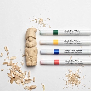 Pachet Creativ � Gnom din Lemn Sculptat Manual + Carioci Acrilice, Jucarii si echipamente pentru copii, Accesorii sport, Accesorii pentru alte jocuri si sporturi, Prelucrarea lemnului, Sculptura, ARTYNOS