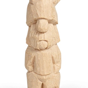 Pachet Creativ � Gnom din Lemn Sculptat Manual + Carioci Acrilice - casă & stil de viață - decorațiuni de casă - halloween - tot ce ai nevoie de o petrecere! - bijuterii de halloween - Artynos.ro