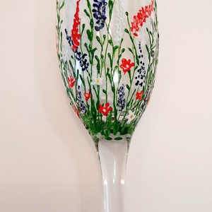Pahare de șampanie, pictate manual  - arte vizuale și accesorii  - picturi - pictură pe sticlă - Artynos.ro